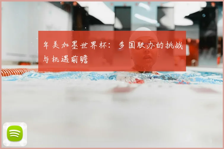 年美加墨世界杯:多国联办的挑战与机遇前瞻